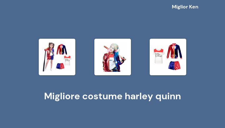 47 Migliore costume harley quinn in 2022 [Basato su 452 recensioni]