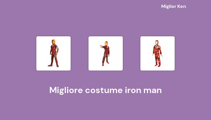 48 Migliore costume iron man in 2022 [Basato su 605 recensioni]